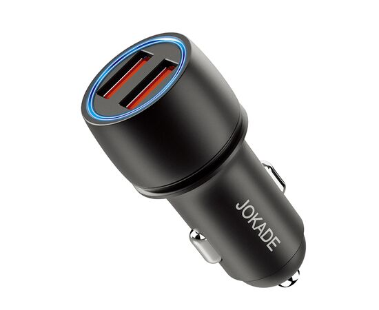  АЗУ JOKADE JH001 2 USB, 3.1 mah, 36W black 