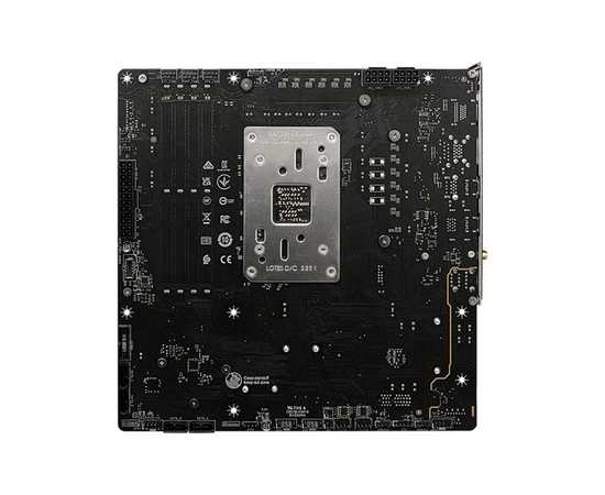  MB sAM5 MSI B650M Project Zero, AMD B650, 4xDDR5-4800 МГц, 1xPCI-Ex16, 2xM.2, Micro-ATX (BC) 