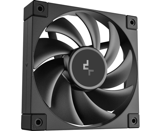  Вентилятор DEEPCOOL FD12 120x120x25мм (PWM, черный, 400-2050об/мин) Color BOX 