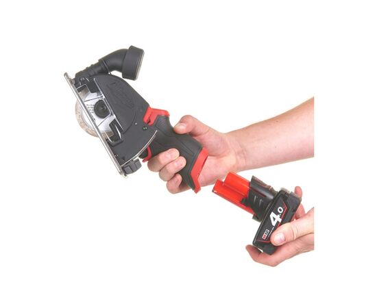  Отрезная машина Milwaukee M12 FCOT-422X Fuel 4933464619 аккумуляторная 2 АКБ+Зу 