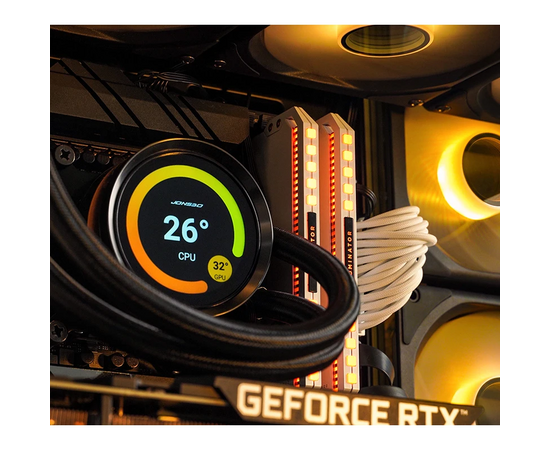  СВО JONSBO TF2-360SC(BN) LGA 2011/1700/1200/115X/AM4 (TDP 320W, черный) RET 
