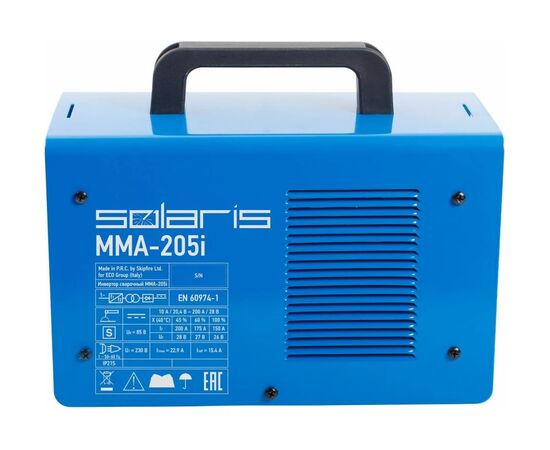  Сварочный аппарат Solaris MMA-205i 