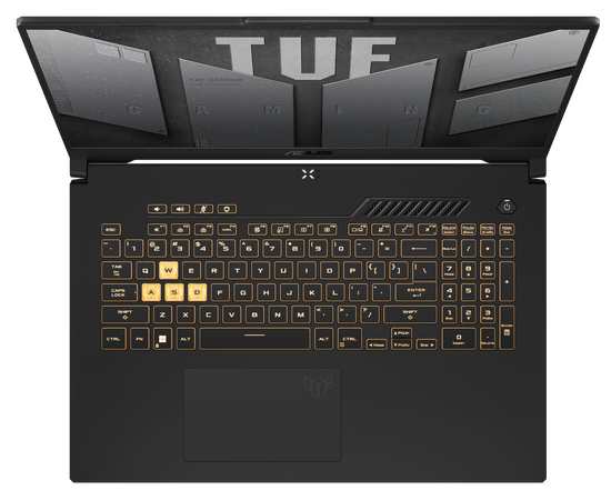  Ноутбук ASUS TUF Gaming F17 FX707ZC4-HX119 17.3", IPS, i5-12500H,16Gb,512Gb,RTX3050 4Gb,noOS (90NR0GX1-M008D0) 