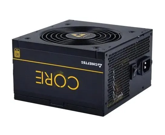  Блок питания Chieftec Core BBS-500S-Bulk (ATX 2.3, 500W, 80 Plus Gold, Active PFC, 120mm fan) OEM 