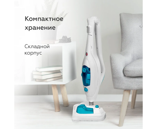  Паровая швабра Blackton Bt SM1115 White-turquoise 