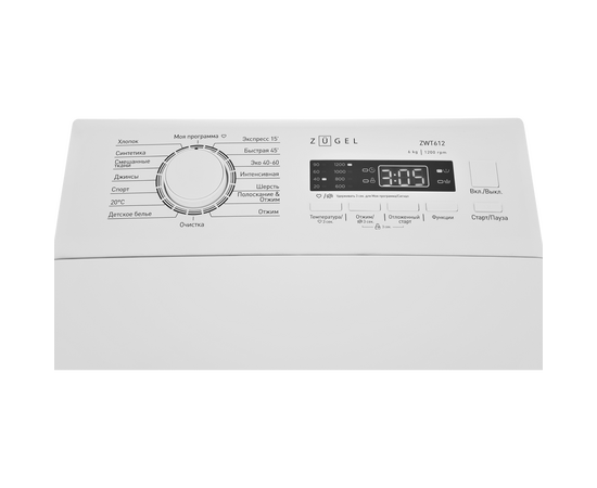  Стиральная машина ZUGEL ZWT612 