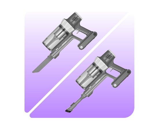  Пылесос Kitfort КТ-5341 серый/белый handstick 230Вт 