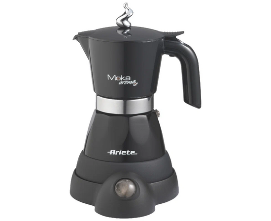  Гейзерная кофеварка ARIETE 1358/11 Moka Aroma черный 