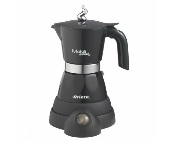  Гейзерная кофеварка ARIETE 1358/11 Moka Aroma черный 