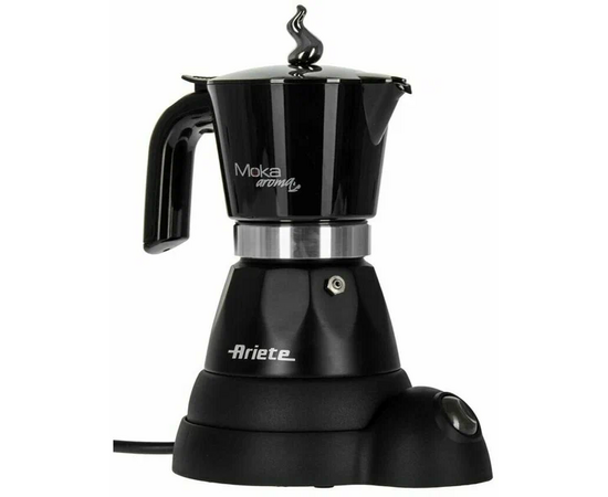  Гейзерная кофеварка ARIETE 1358/11 Moka Aroma черный 
