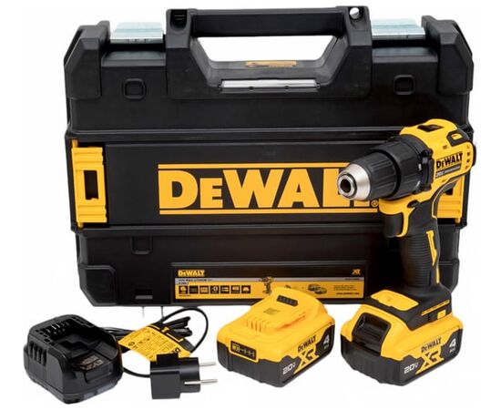  Дрель-шуруповёрт Dewalt DCD708M2 20В ультра компакт 2x4Ач+ЗУ 