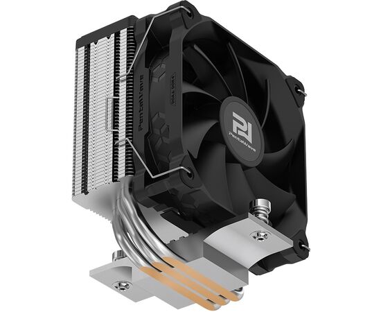  Кулер PentaWave PC-S03E SRB LGA115X/1200/1700/1851/AM4/AM5 (TDP 180W, 1*100mm PWM Fan, 3 тепловые трубки 6мм, 600-2100RPM, 12-29,5dBa) 
