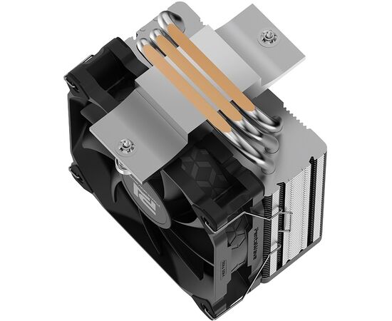  Кулер PentaWave PC-S03E SRB LGA115X/1200/1700/1851/AM4/AM5 (TDP 180W, 1*100mm PWM Fan, 3 тепловые трубки 6мм, 600-2100RPM, 12-29,5dBa) 