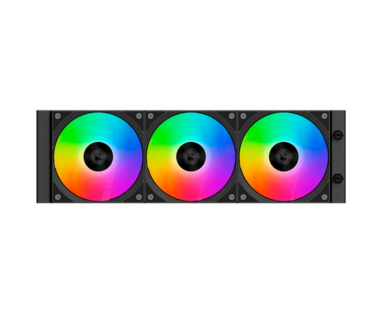  СВО ID-Cooling Dashflow 360 XT Pro, ARGB Soc-AM5/AM4/1200/1700/1851 черный 4-pin 16-34dB Al+Cu 350W Ret 