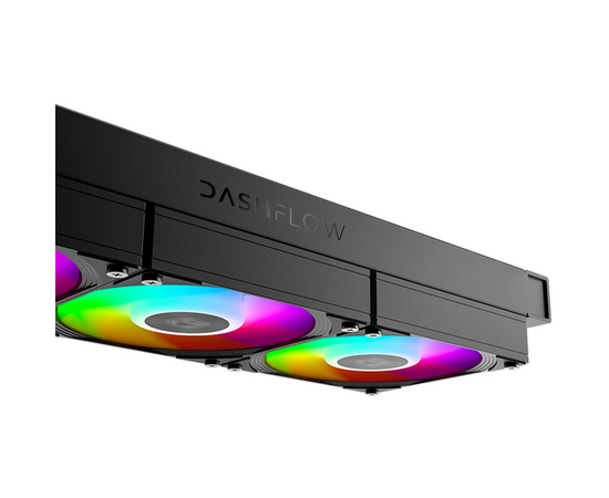  СВО ID-Cooling Dashflow 360 XT Pro, ARGB Soc-AM5/AM4/1200/1700/1851 черный 4-pin 16-34dB Al+Cu 350W Ret 