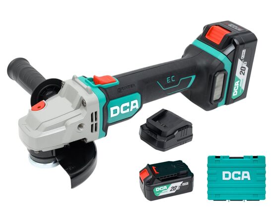  Угловая шлифовальная машина аккумуляторная DCA ADSM06-115 (TYPE EM) 