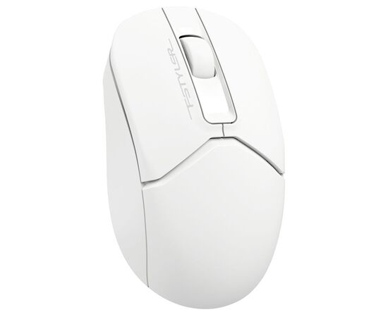 Мышь A4Tech Fstyler FB12 белый оптич. 1200dpi беспров. BT/Radio USB 3but (FB12 WHITE) 