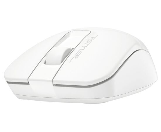  Мышь A4Tech Fstyler FB12 белый оптич. 1200dpi беспров. BT/Radio USB 3but (FB12 WHITE) 