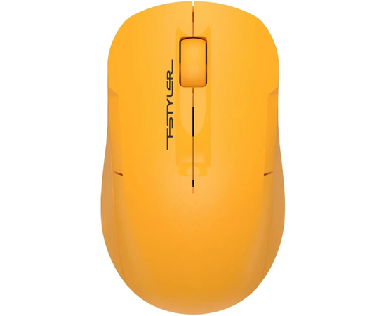  Мышь A4Tech Fstyler FG15C Air2 желтый оптич. 1200dpi беспров. USB для ноутбука 3but 