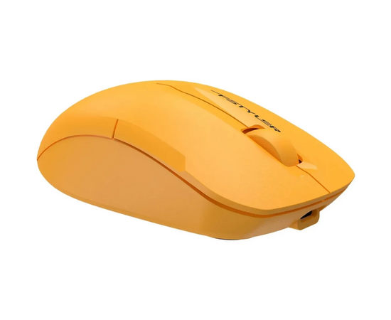  Мышь A4Tech Fstyler FG15C Air2 желтый оптич. 1200dpi беспров. USB для ноутбука 3but 