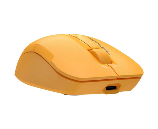  Мышь A4Tech Fstyler FG15C Air2 желтый оптич. 1200dpi беспров. USB для ноутбука 3but 