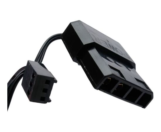  Вентилятор Gembird с подсветкой (D12025S12L-CF), 120x120x25, гидродин., 3pin/4pin Molex, провод 35см, цветной 