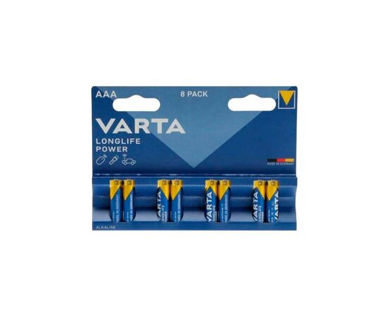  Элемент питания VARTA  LR03 LONGLIFE POWER   (8 бл)  (8/160) 