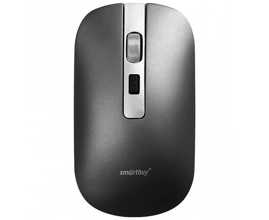  Мышь оптическая беспроводная Smart Buy SBM-402CAG-G с зарядкой (metal grey) () 