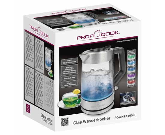 Чайник Profi Cook PC-WKS 1119 