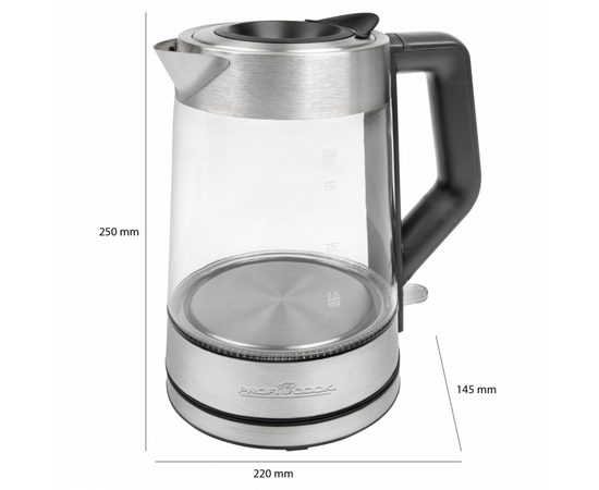  Чайник Profi Cook PC-WKS 1119 