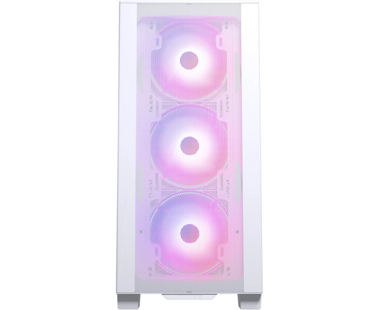  Корпус PHANTEKS 523 XT Pro Ultra, Matte White (PH-XT523P1_DWT01R_RU), 4x140mm ARGB Fan, Front dust filter, Tempered Glass, Mid-Tower 