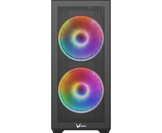  Корпус Formula Air Power G5 Duo черный без БП ATX 5x120mm 3x140mm 1xUSB3.0 1xUSB3.1 audio bott PSU 