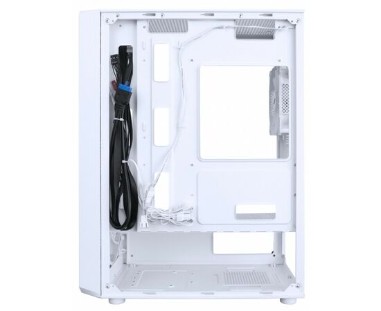  Корпус 1STPLAYER FD3-M White (FD3-M-WH-4F1-W) / mATX / 4x120mm LED fans 