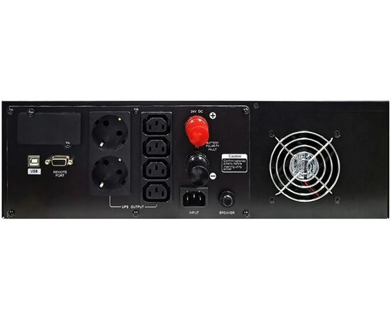  ИБП Powercom Infinity INF-1500AP RM (3U) 1050Вт 1500ВА черный 