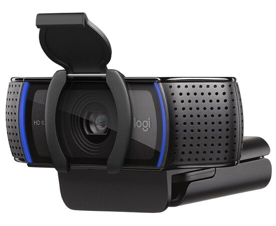 Камера Web Logitech HD Pro Webcam C920S (960-001252) черный 