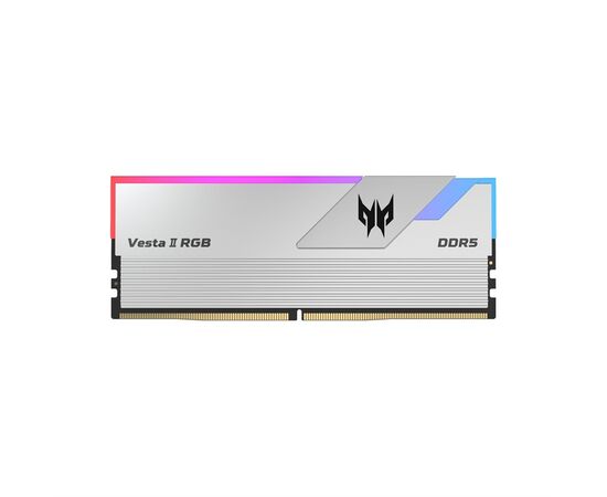  ОЗУ Acer Predator Vesta II RGB 64Gb (BL.9BWWR.365) (2x32) DDR5 6400Mhz CL32 (32-39-39-102) 1.35V Silver 