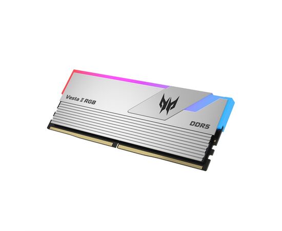  ОЗУ Acer Predator Vesta II RGB 64Gb (BL.9BWWR.365) (2x32) DDR5 6400Mhz CL32 (32-39-39-102) 1.35V Silver 
