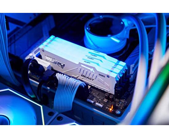  ОЗУ Kingston Fury Beast KF560C30BWA-16 DDR5 - 1x 16ГБ 6000МГц, DIMM, White, Ret 