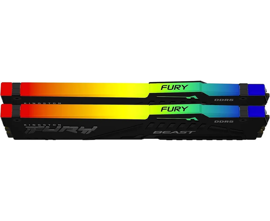  ОЗУ Kingston Fury Beast Black Expo KF560C30BBEAK2-16 DDR5 - 2x 8ГБ 6000МГц, DIMM, Ret 