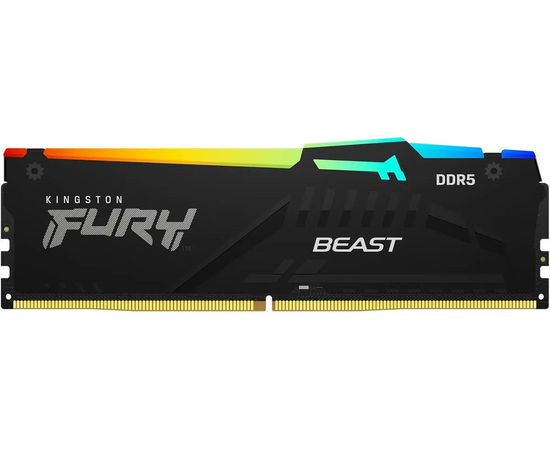  ОЗУ Kingston Fury Beast XMP KF560C30BBA-8 DDR5 - 1x 8ГБ 6000МГц, DIMM, Ret 