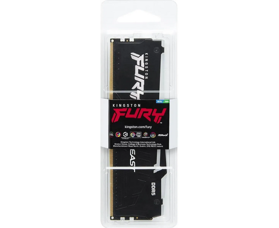  ОЗУ Kingston Fury Beast XMP KF560C30BBA-8 DDR5 - 1x 8ГБ 6000МГц, DIMM, Ret 