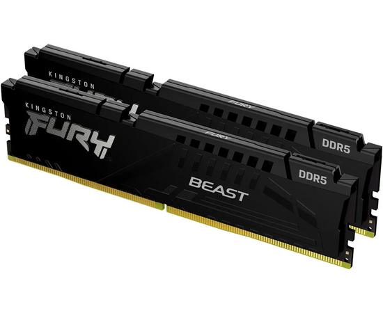  ОЗУ Kingston Fury Beast KF560C30BBK2-64 DDR5 - 2x 32ГБ 6000МГц, DIMM, Ret 