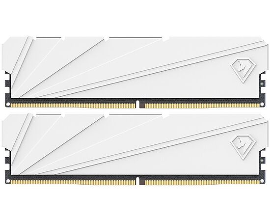  ОЗУ Netac Shadow S NTSSD4P32DP-32W 32GB (2x16GB) DDR4 3200MHz CL16 1.35V / White / with radiator 