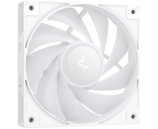  Кулер DEEPCOOL AG400 WH ARGB V2 LGA1851/1700/1200/115X/AM5/AM4 (TDP 220W, PWM, ARGB Fan 120mm, 4 тепл. трубки, белый) Ret 