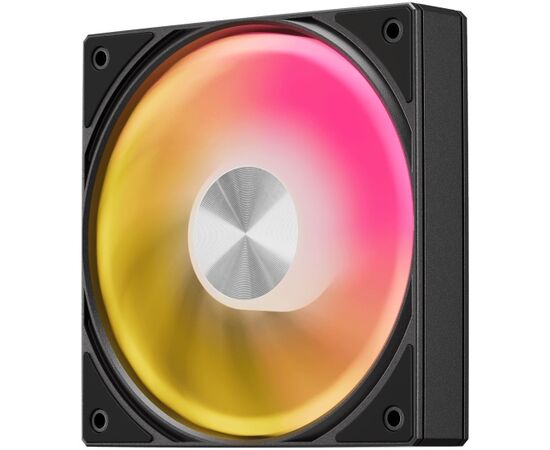  Вентилятор upHere U3KC1 Black ARGB / 120mm, 600-1650RPM, 64.61CFM, 25dBA, hydro bearing 