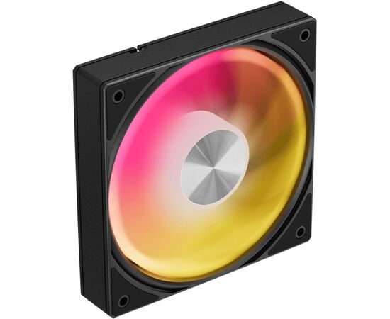  Вентилятор upHere U3KC1 Black ARGB / 120mm, 600-1650RPM, 64.61CFM, 25dBA, hydro bearing 