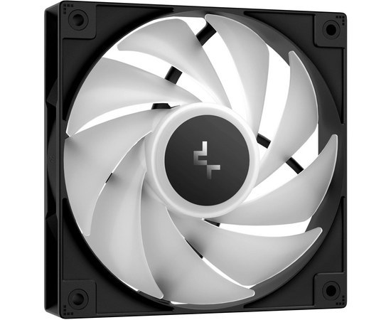  Кулер DEEPCOOL AG620 BK ARGB V2 LGA20XX/1700/1200/115X/AM5/AM4 (TDP 260W, PWM, ARGB Dual Fan 120mm, 6 тепл. трубок, черный) Ret 