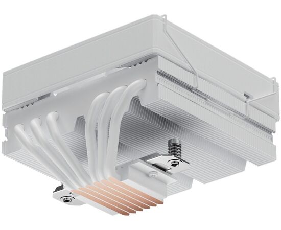  Кулер upHere H85TC6 White ARGB / 6HPx6mm, 180W TDP, top flow, 1x120mm ARGB fan, 600-1650RPM, 68 CFM, 25dBA 