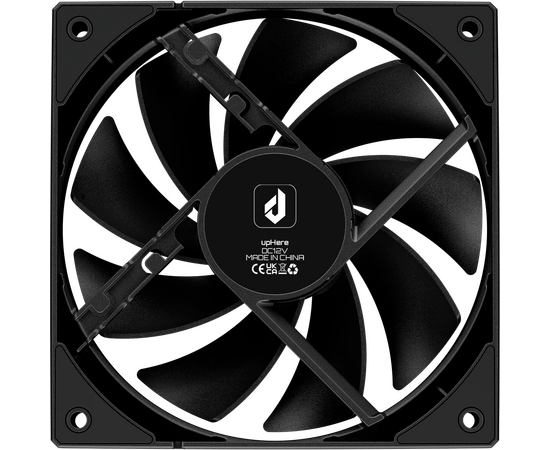  Вентилятор upHere U3K1 Black / 120mm, 600-1650RPM, 64.61CFM, 25dBA, hydro bearing 